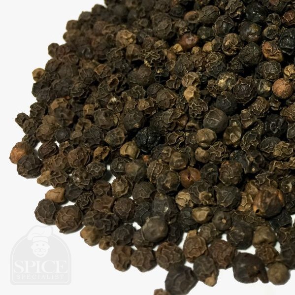 black peppercorns whole spice